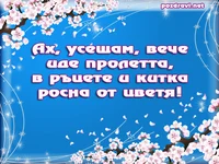 Пролет - ЕЛИН ПЕЛИН