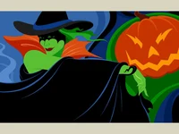 Картичка карнавал маски танци Хелоуин!