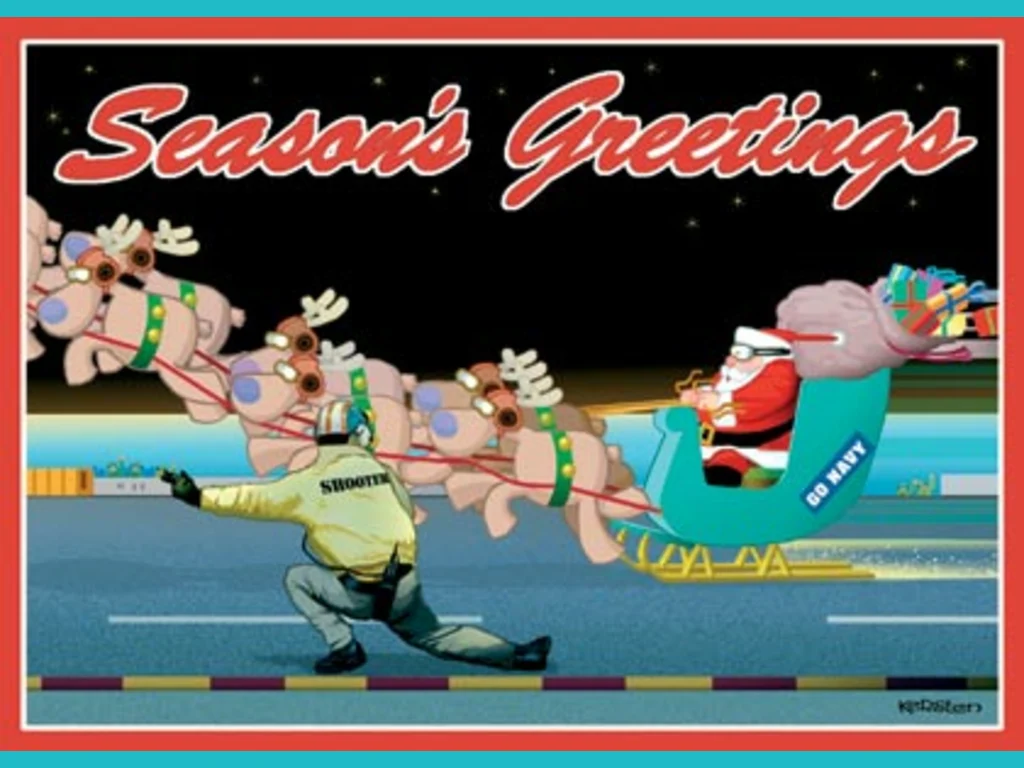 Забавна Коледна Картичка