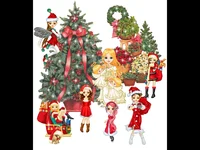 Коледна анимирана картичка!Радостно посрещане на Новата Година!