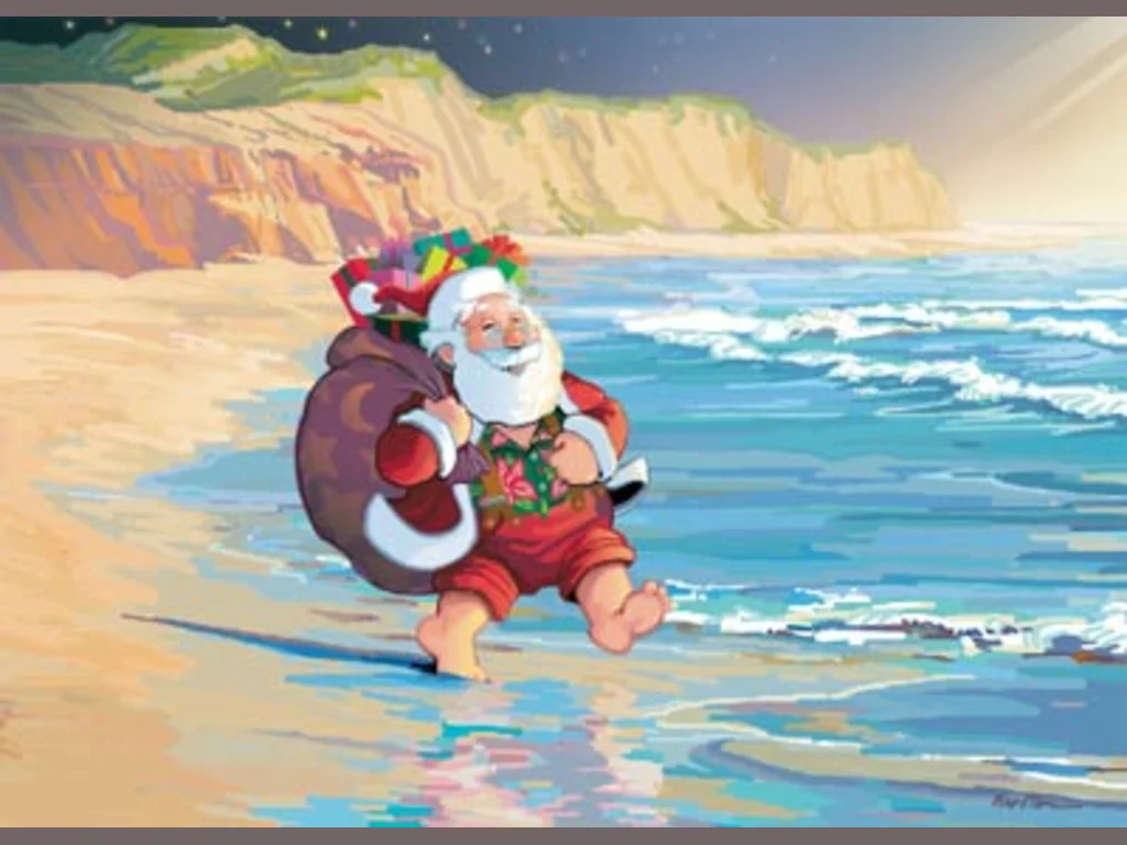 Забавна Коледна Картичка-на юг!