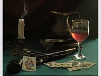 Наздраве с чаша червено вино!