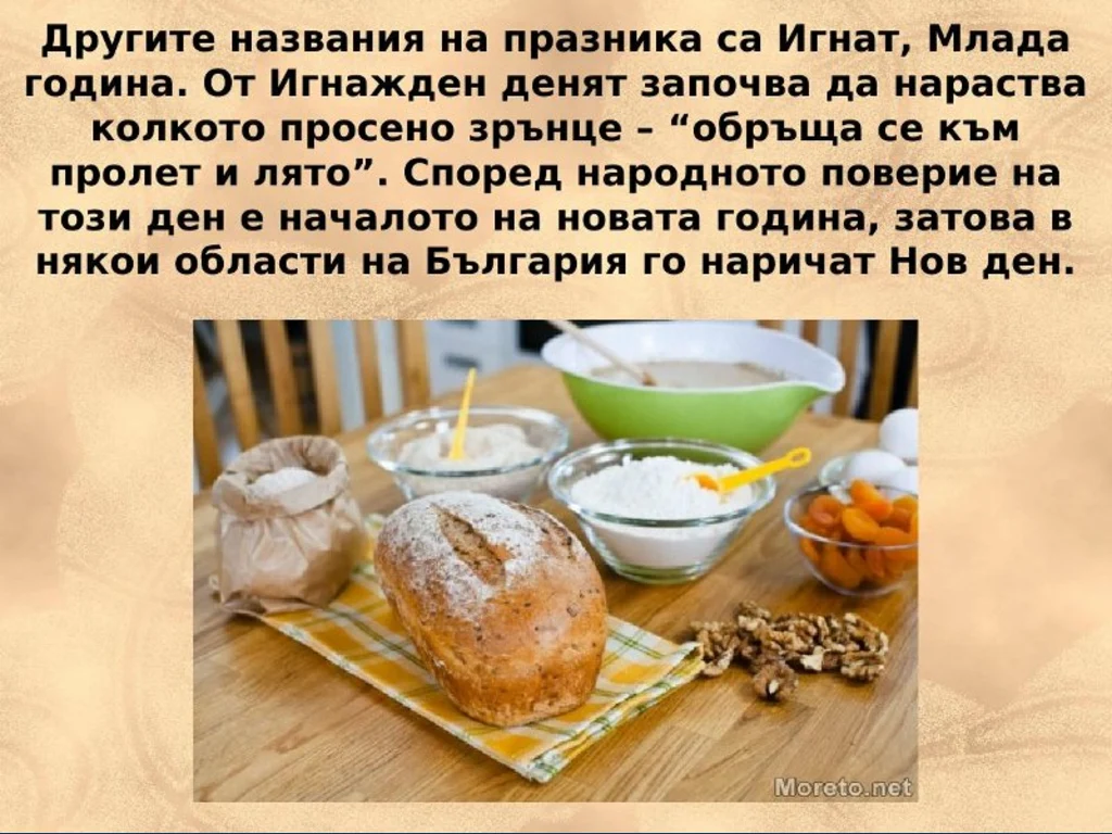 Игнажден - вярвания за нова година