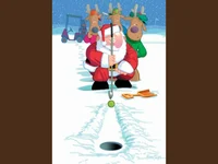 Забавна Коледна Картичка